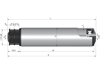 Plastic Timing Belt Pulley Conveyor Roller Model 2280