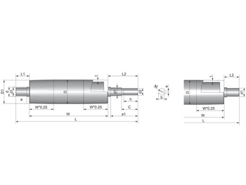 Rotating Shaft Conveyor Pulley-Bearing External Mounted Bearing Model 3110 