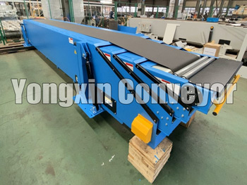 Telescopic Belt Conveyor-Bolted On The Ground