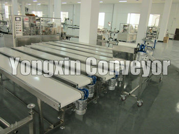 Stainless Steel Food Grade Belt Conveyor