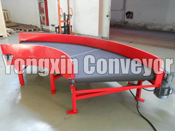 Curved Belt Conveyor