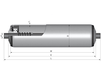 Gravity Conveyor Roller Model 1200L