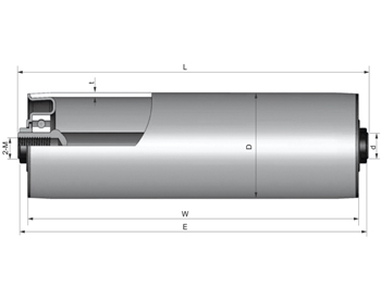 Gravity Conveyor Roller Model 1800T