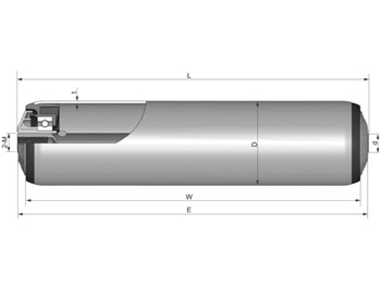 Gravity Conveyor Roller Model 1200T