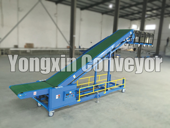 Truck Loading/Unloading Conveyor+Flexible Powered Roller Conveyor